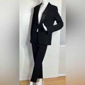 Imperial Norr Sz 8-10 Dinner Suit Tuxedo Satin Lapel Jacket and Cigarette Pants